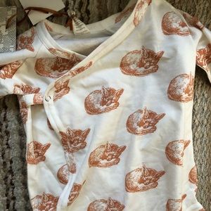 Kate Quinn Organics Fox onesie